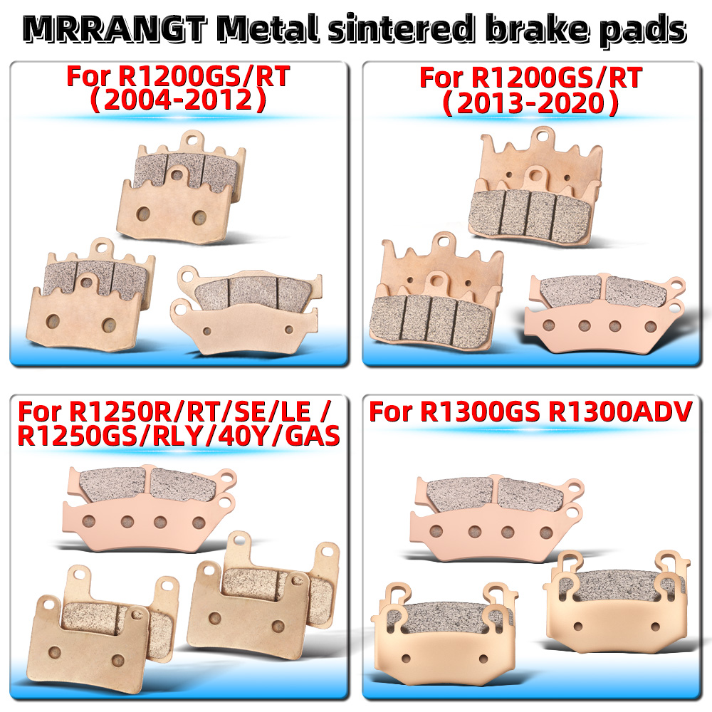 MRRANGT Motorcycle Front Rear  - Brake Pad Set review and price